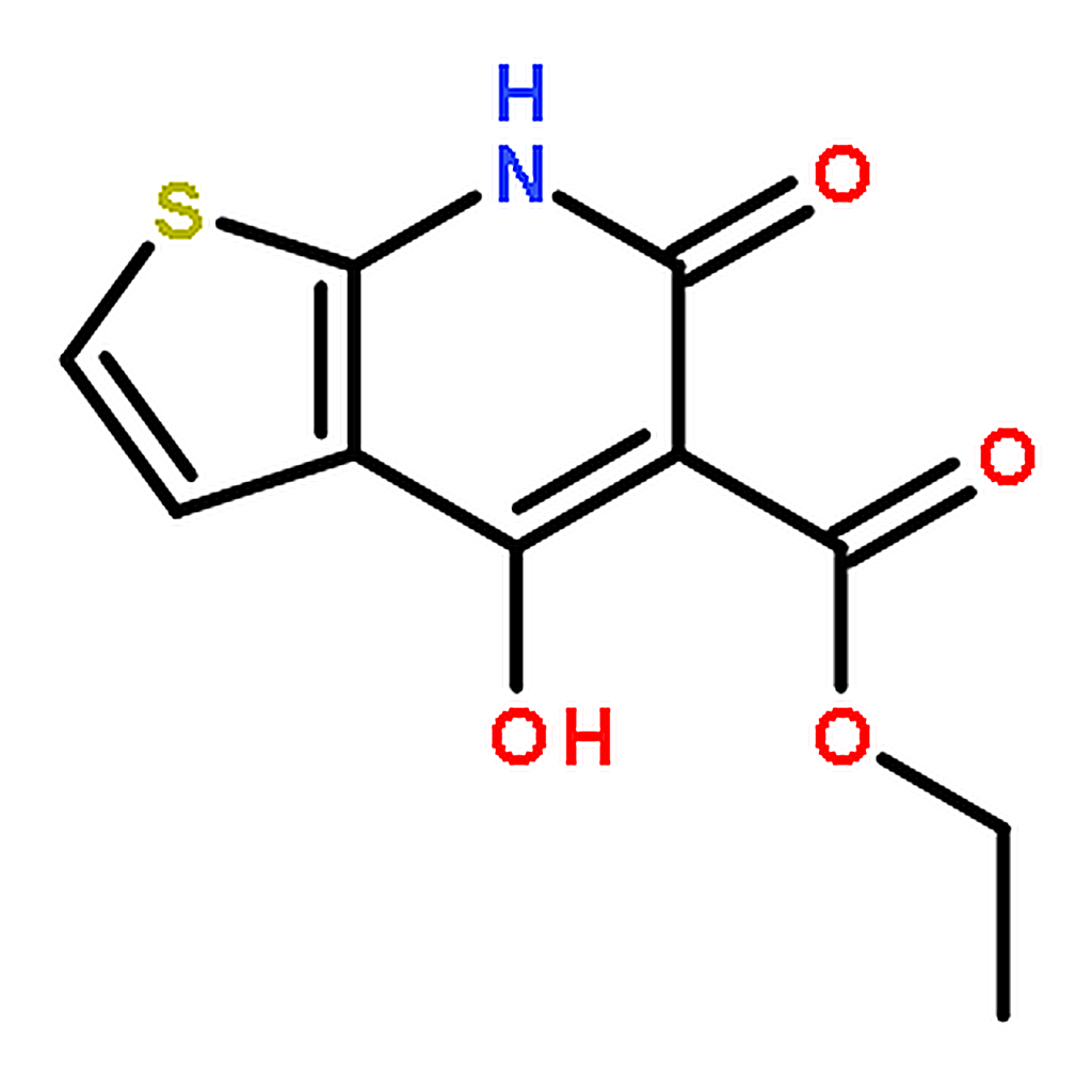RHAWN Ethyl 4-hydroxy-6-oxo-6，7-dihydrothieno[2，3-b]pyridine-5-carboxylate