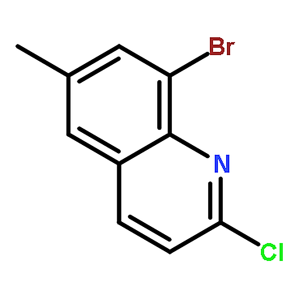RHAWN 6-Bromo-2-chloro-8-methylquinoline