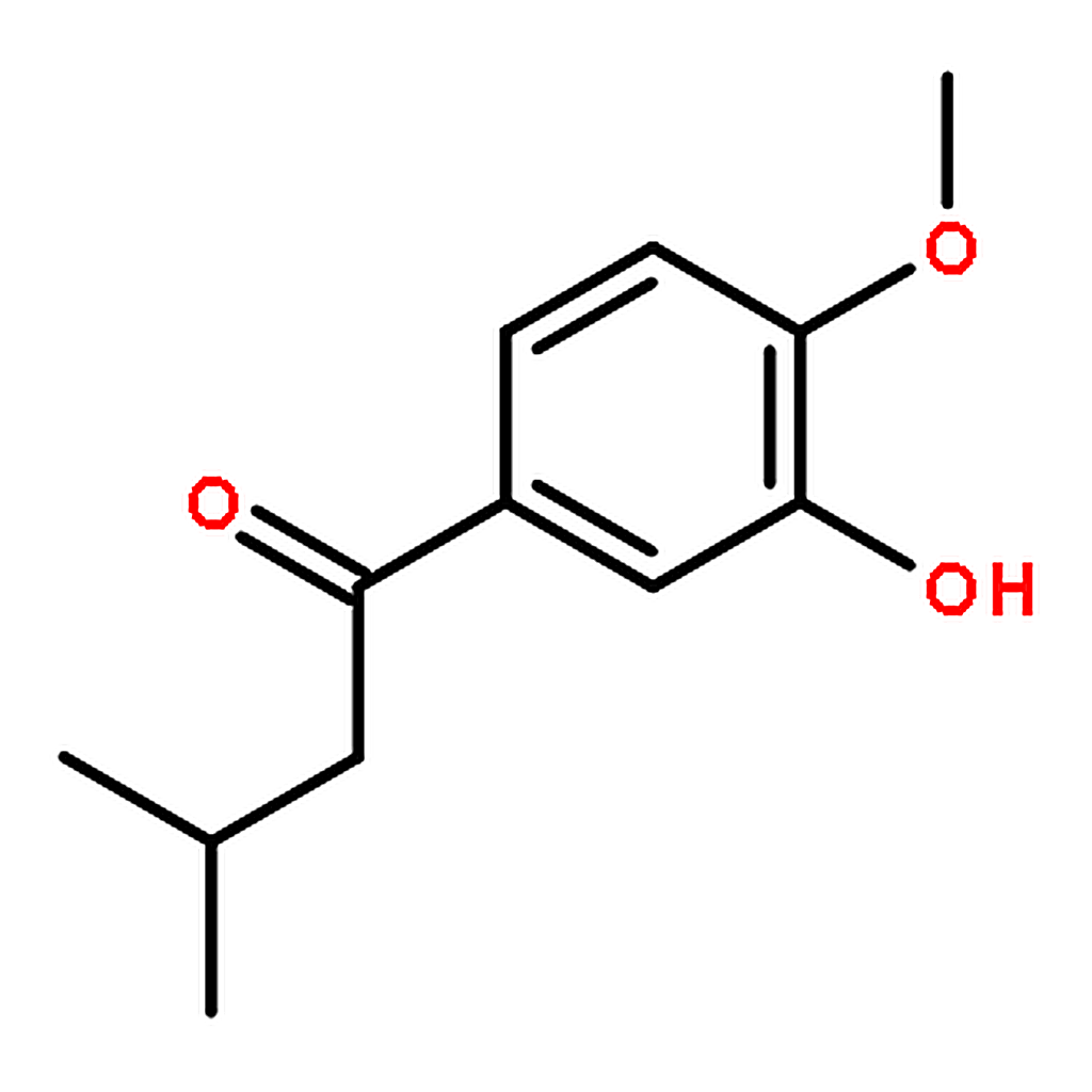 RHAWN 1-(3-Hydroxy-4-Methoxyphenyl)-3-Methylbutan-1-One