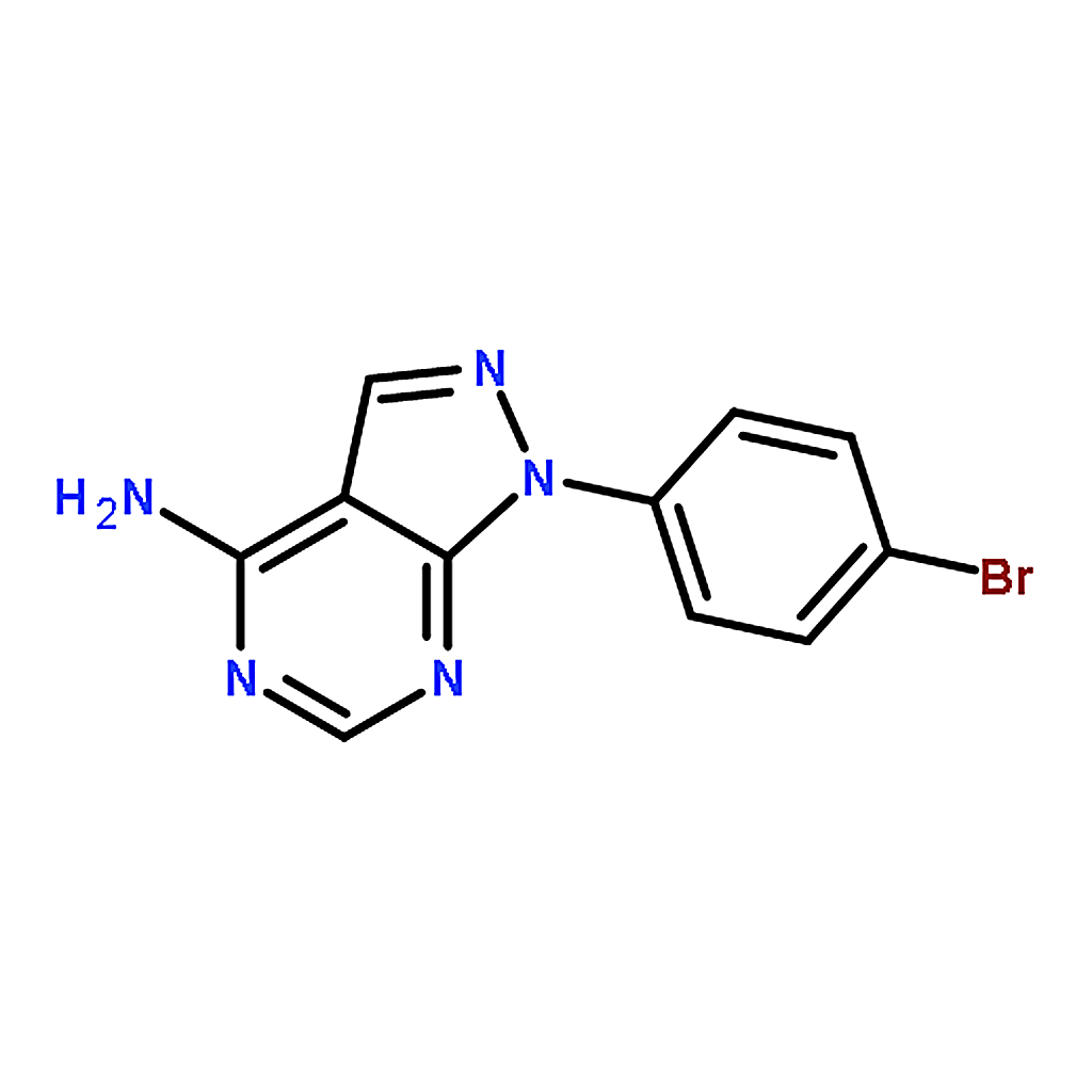 RHAWN 1-(4-Bromophenyl)-1H-pyrazolo[3,4-d]pyrimidin-4-amine