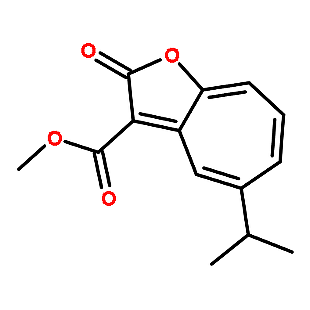 RHAWN 5-Isopropyl-3-(methoxycarbonyl)-2<i>H</i>-cyclohepta[<i>b</i>]furan-2-one