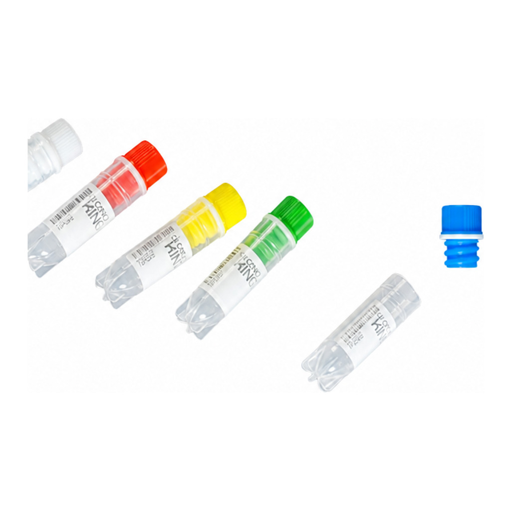 CryoKING Cryogenic Vials with Side Barcode, Internal Thread