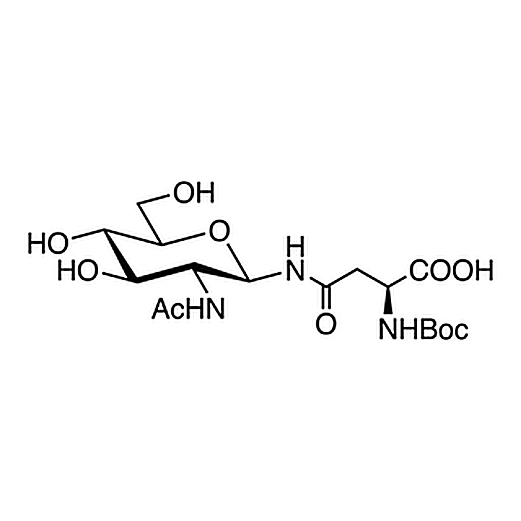 TCI Nω-(2-Acetamido-2-deoxy-β-D-glucopyranosyl)-Nα-(tert-butoxycarbonyl)-L-asparagine