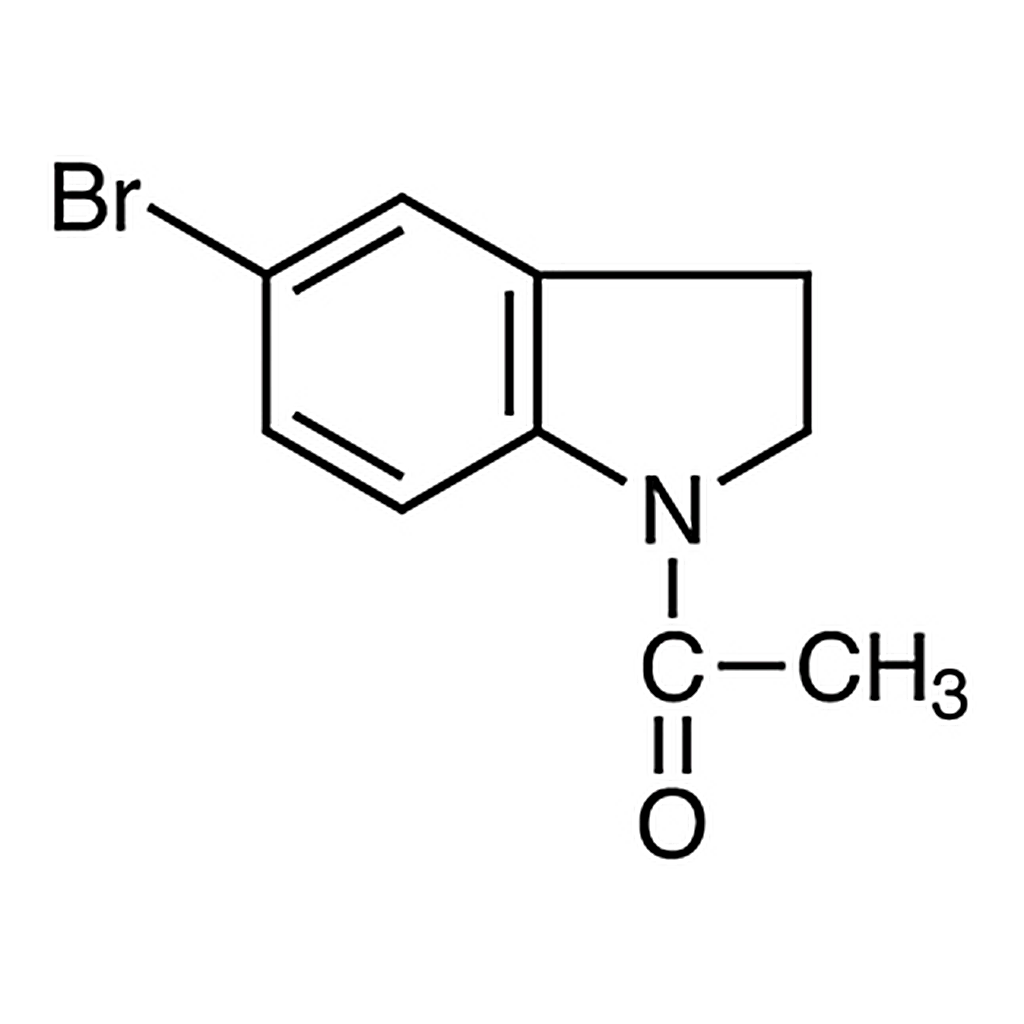 TCI 1-Acetyl-5-bromoindoline