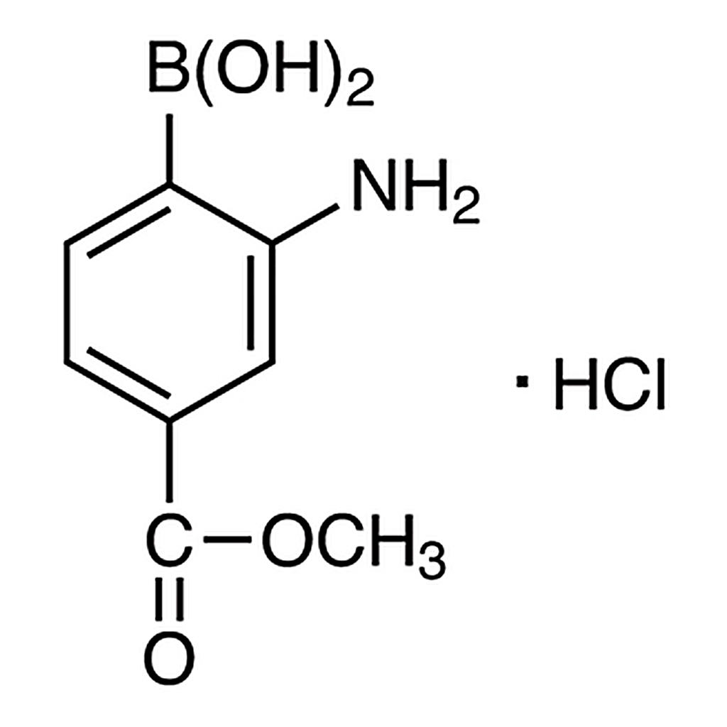 TCI 2-Amino-4-(methoxycarbonyl)phenylboronic Acid Hydrochloride (contains varying amounts of Anhydride)