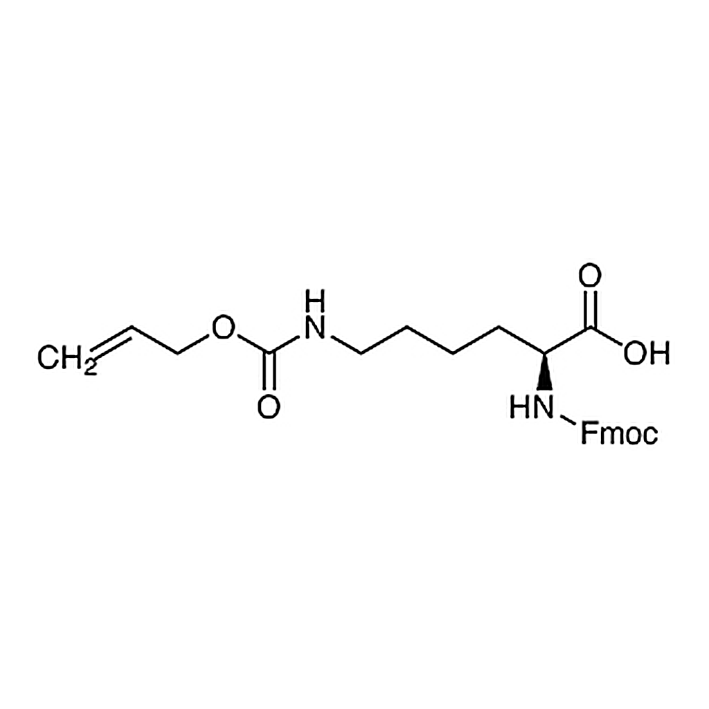 TCI N6-[(Allyloxy)carbonyl]-N2-[(9H-fluoren-9-ylmethoxy)carbonyl]-L-lysine