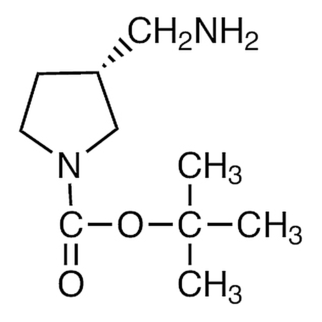 TCI (R)-3-(Aminomethyl)-1-(tert-butoxycarbonyl)pyrrolidine