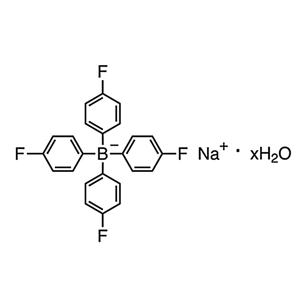 TCI Sodium Tetrakis(4-fluorophenyl)borate Hydrate [Precipitation reagent for Cs and titrimetric reagent for nonionic surfactants]