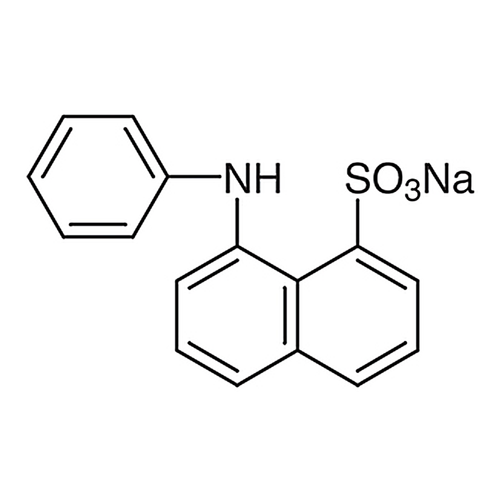 TCI ANS-Na (=Sodium 8-Anilino-1-naphthalenesulfonate) [Hydrophobic fluorescent probe]