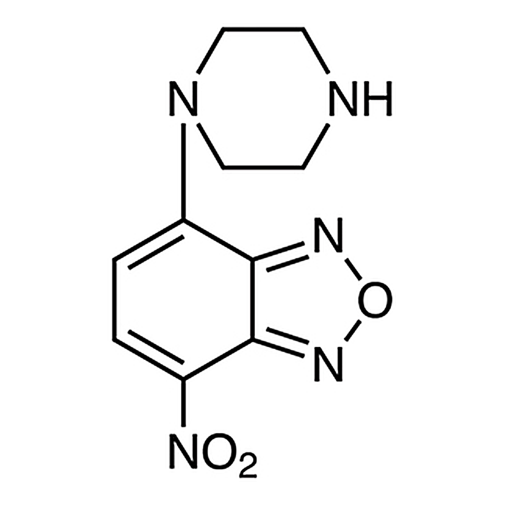TCI NBD-PZ (=4-Nitro-7-piperazino-2,1,3-benzoxadiazole) [for HPLC Labeling]