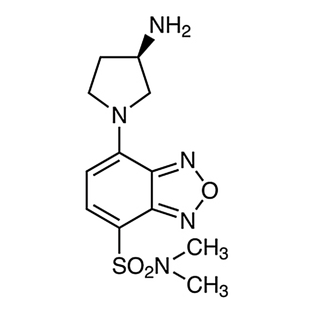 TCI (R)-(-)-DBD-APy [=(R)-(-)-4-(N,N-Dimethylaminosulfonyl)-7-(3-aminopyrrolidin-1-yl)-2,1,3-benzoxadiazole] [HPLC Labeling Reagent for e.e. Determination]