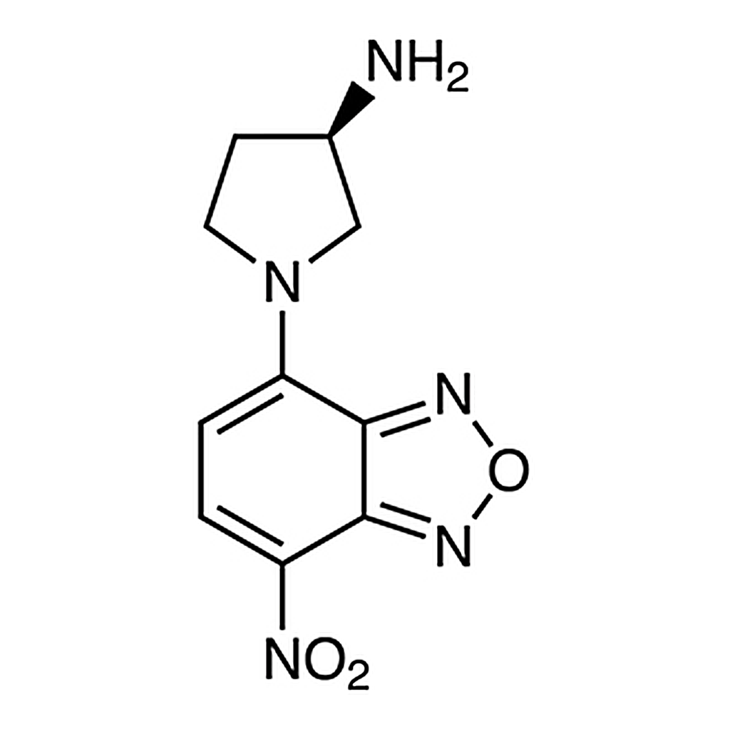 TCI (R)-(-)-NBD-APy [=(R)-(-)-4-Nitro-7-(3-aminopyrrolidin-1-yl)-2,1,3-benzoxadiazole] [HPLC Labeling Reagent for e.e. Determination]