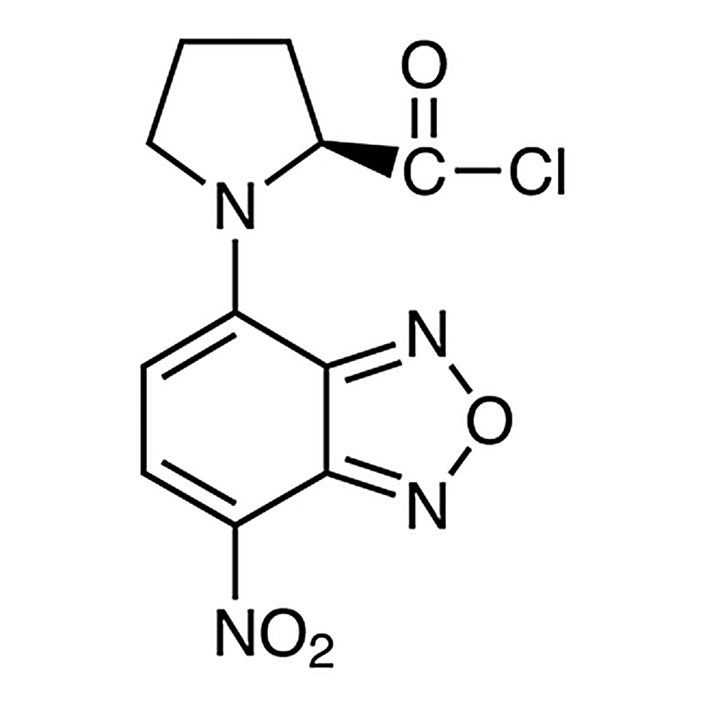 TCI (S)-(-)-NBD-Pro-COCl [=(S)-(-)-4-Nitro-7-(2-chloroformylpyrrolidin-1-yl)-2,1,3-benzoxadiazole] [HPLC Labeling Reagent for e.e. Determination]