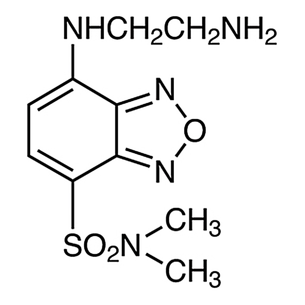 TCI DBD-ED [=4-(N,N-Dimethylaminosulfonyl)-7-(2-aminoethylamino)-2,1,3-benzoxadiazole] [for HPLC Labeling]