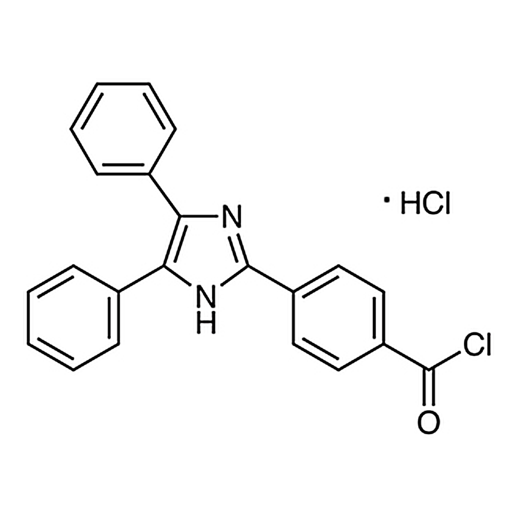 TCI 4-(4,5-Diphenyl-1H-imidazol-2-yl)benzoyl Chloride Hydrochloride [for HPLC Labeling]