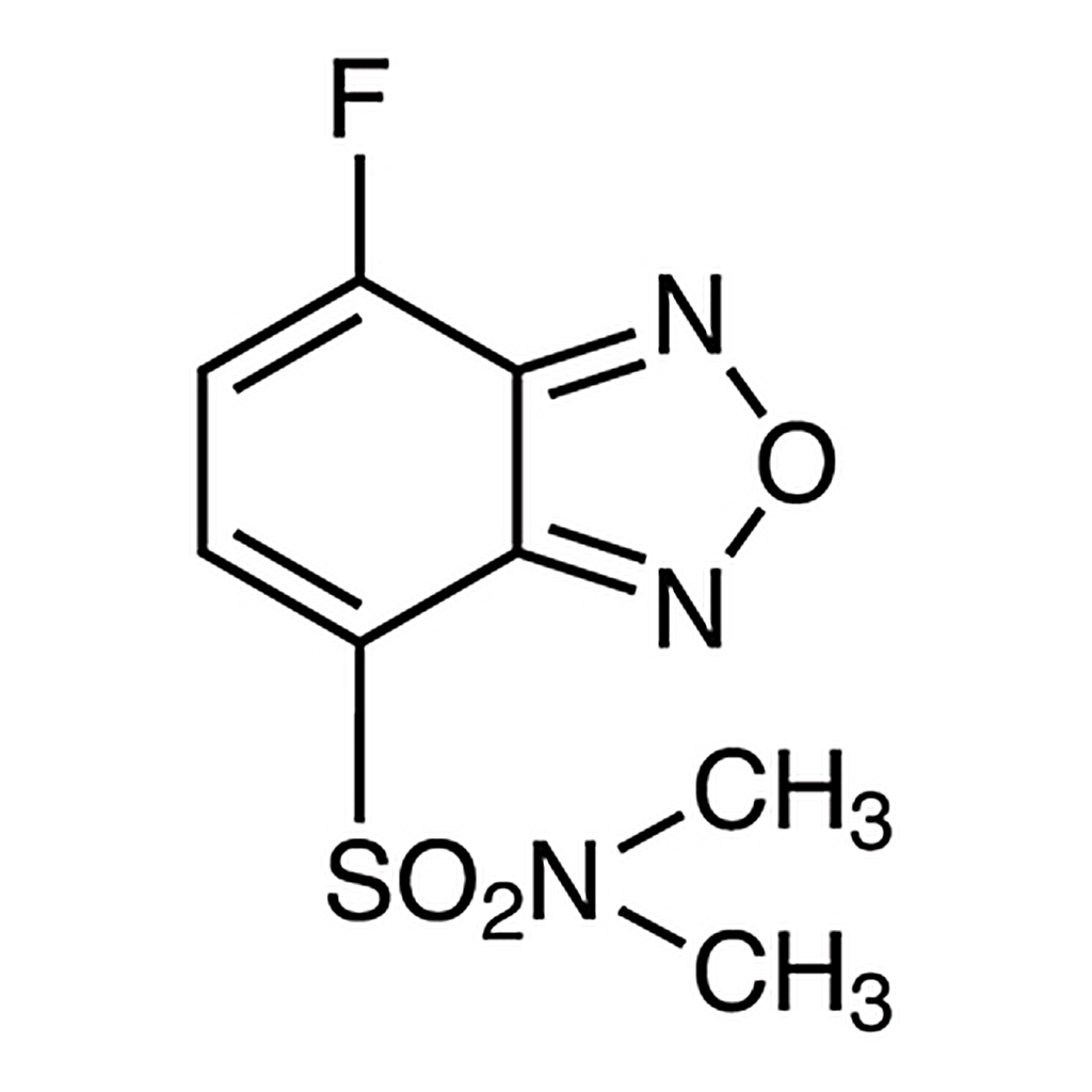 TCI DBD-F [=4-(N,N-Dimethylaminosulfonyl)-7-fluoro-2,1,3-benzoxadiazole] [for HPLC Labeling]