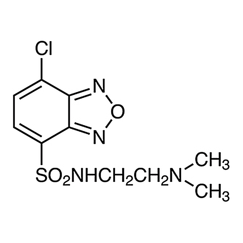 TCI DAABD-Cl [=4-[2-(Dimethylamino)ethylaminosulfonyl]-7-chloro-2,1,3-benzoxadiazole] [for Proteome Analysis]