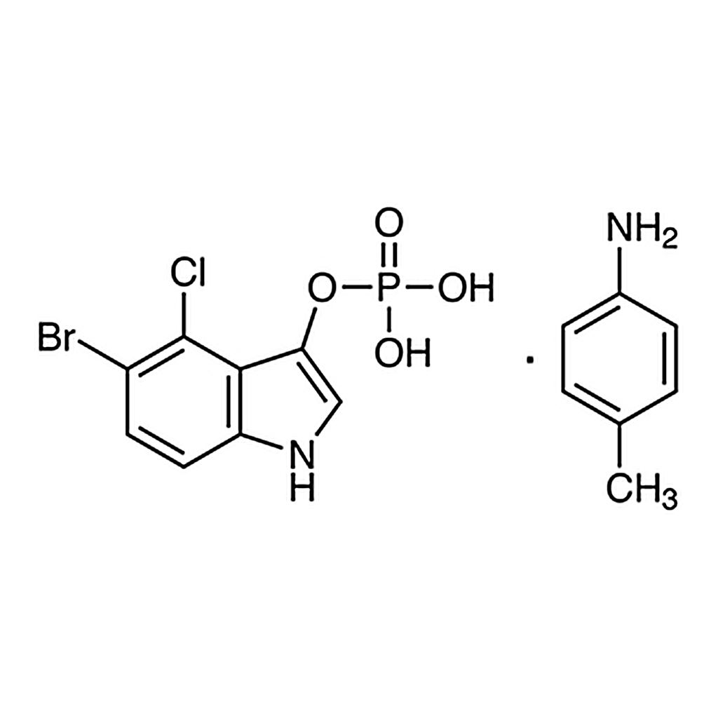 TCI 5-Bromo-4-chloro-3-indolyl Phosphate p-Toluidine Salt [for Biochemical Research]