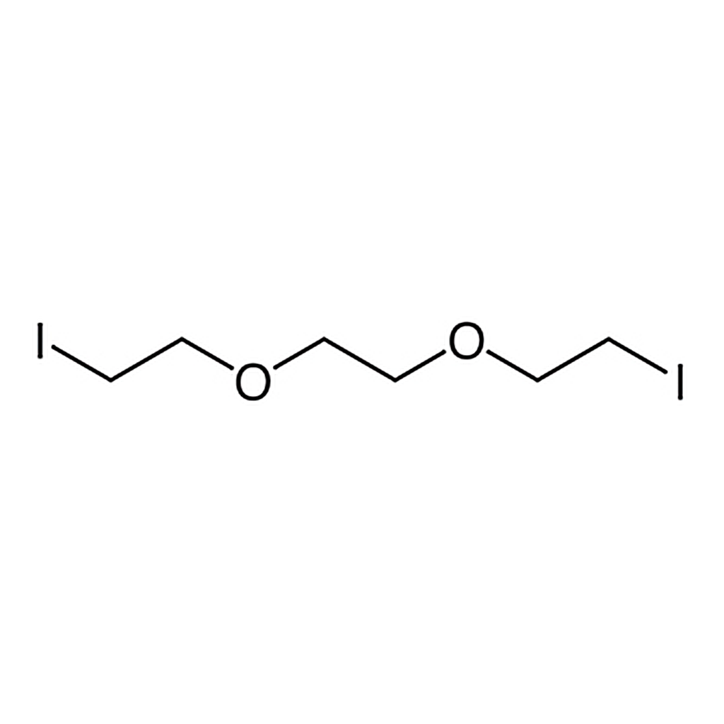 TCI 1,2-Bis(2-iodoethoxy)ethane (stabilized with Copper chip)