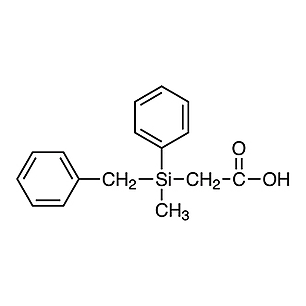 TCI (+)-Benzylmethylphenylsilylacetic Acid [for e.e. Determination by NMR]