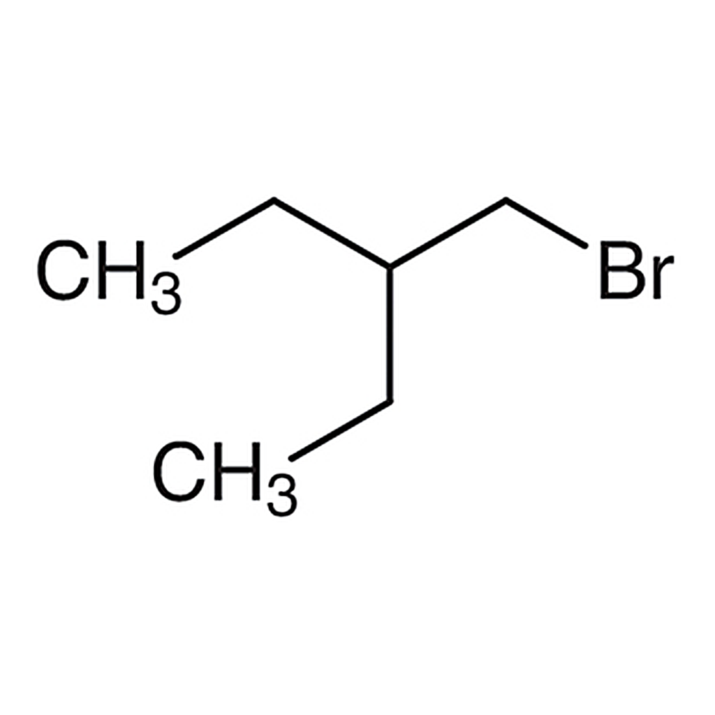 TCI 1-Bromo-2-ethylbutane (stabilized with Copper chip)