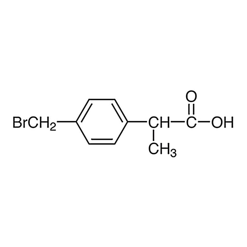 TCI 2-[4-(Bromomethyl)phenyl]propionic Acid