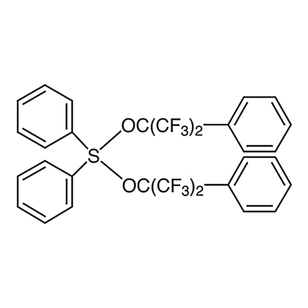 TCI Bis[α,α-bis(trifluoromethyl)benzenemethanolato]diphenylsulfur