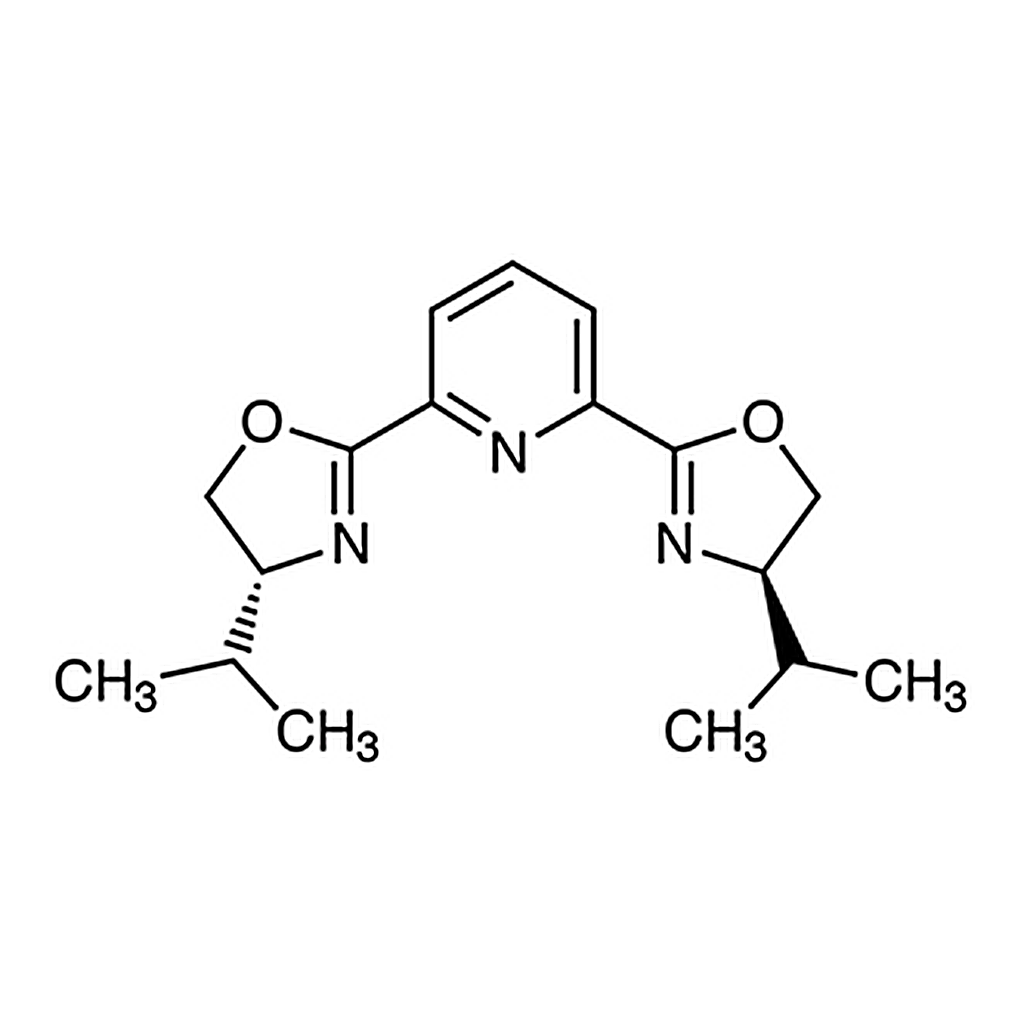 TCI (R,R)-2,6-Bis(4-isopropyl-2-oxazolin-2-yl)pyridine