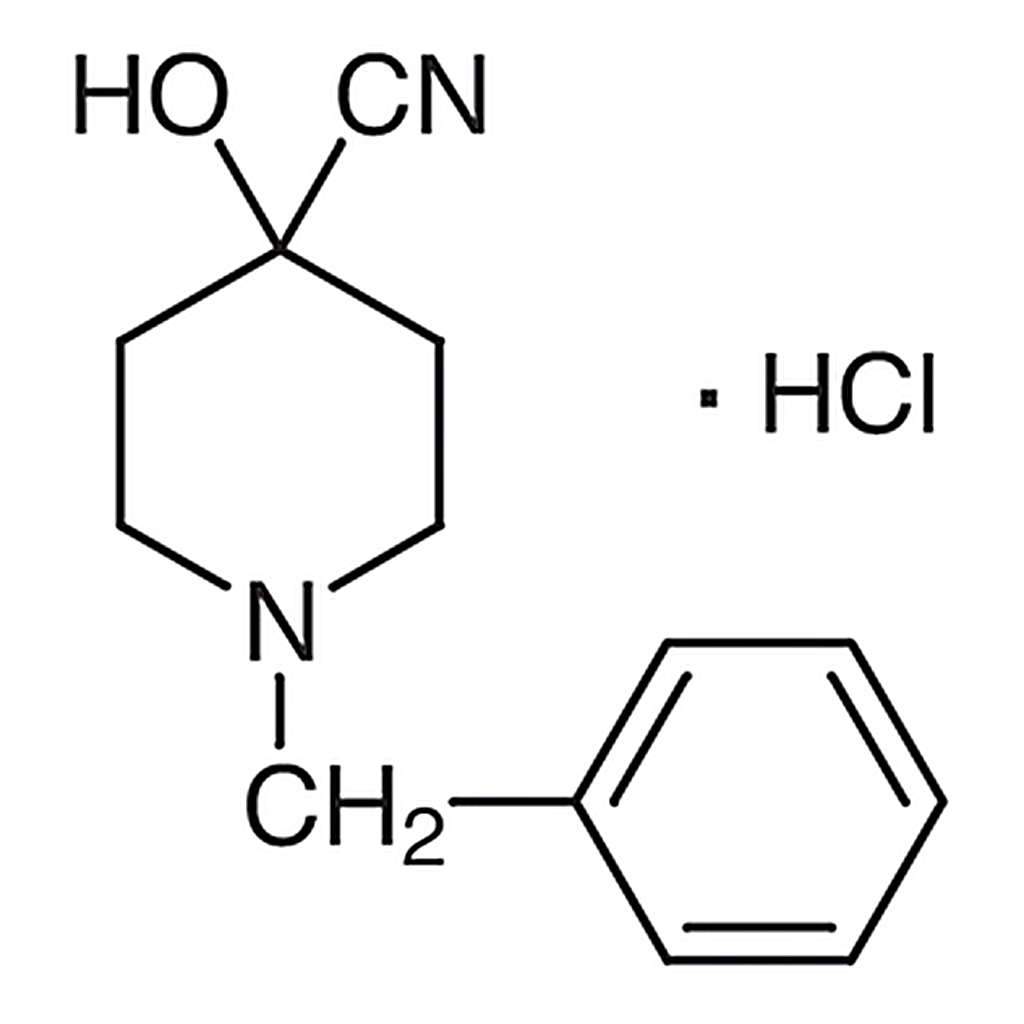 TCI 1-Benzyl-4-cyano-4-hydroxypiperidine Hydrochloride