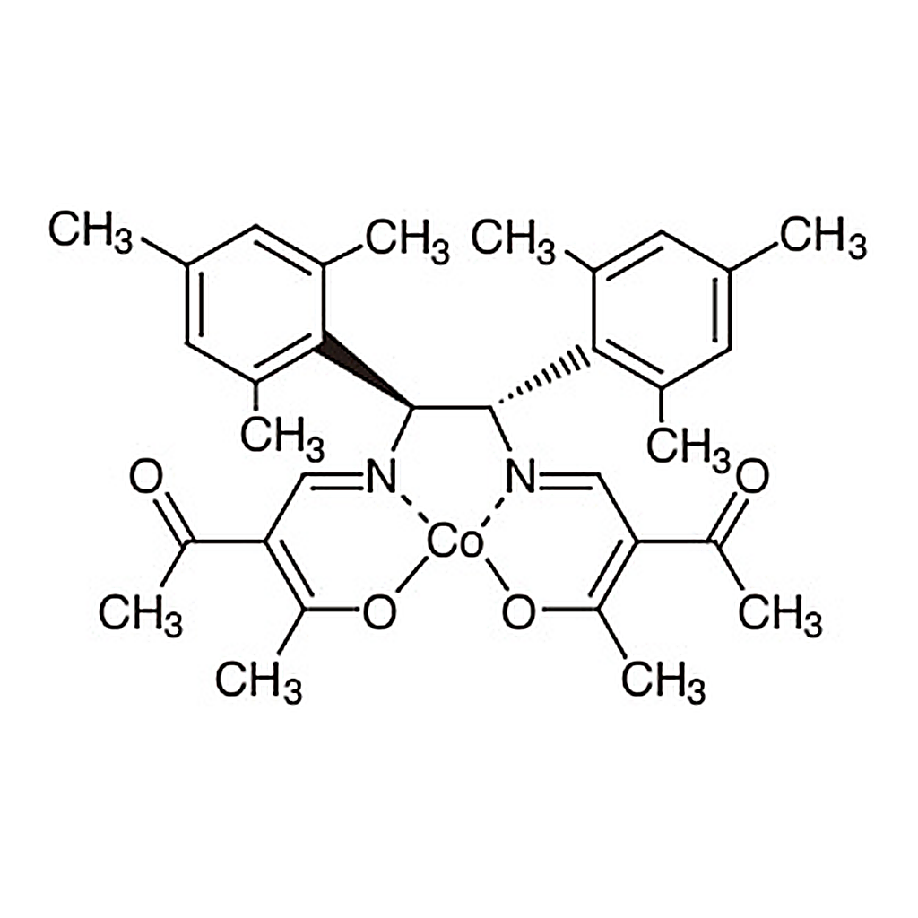 TCI (1S,2S)-N,N'-Bis(2-acetyl-3-oxo-2-butenylidene)-1,2-dimesitylethylenediaminato Cobalt(II)