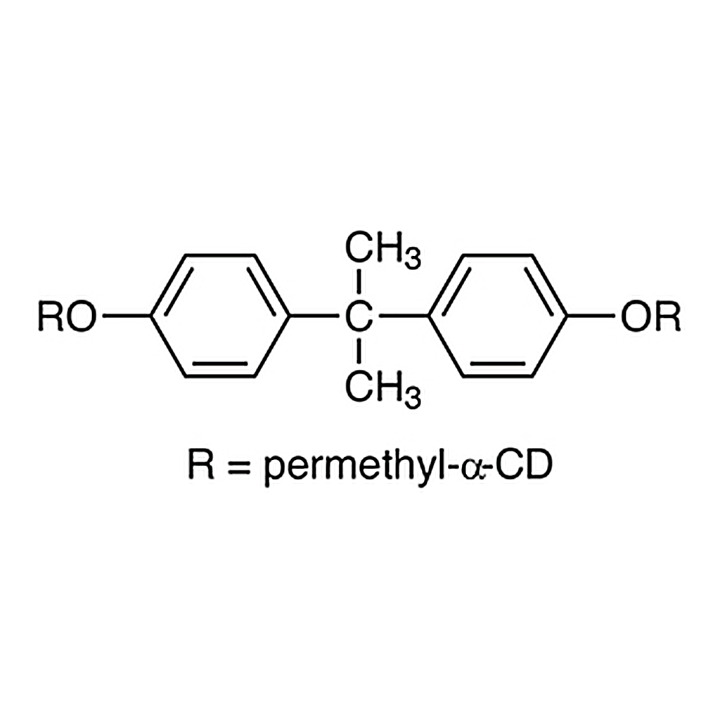 TCI 2,2-Bis[4-(per-O-methyl-α-cyclodextrin-6-yloxy)phenyl]propane