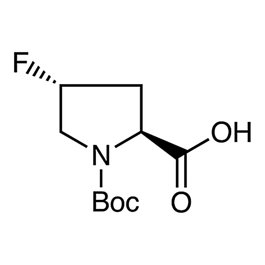 TCI (2S,4R)-1-(tert-Butoxycarbonyl)-4-fluoro-2-pyrrolidinecarboxylic Acid