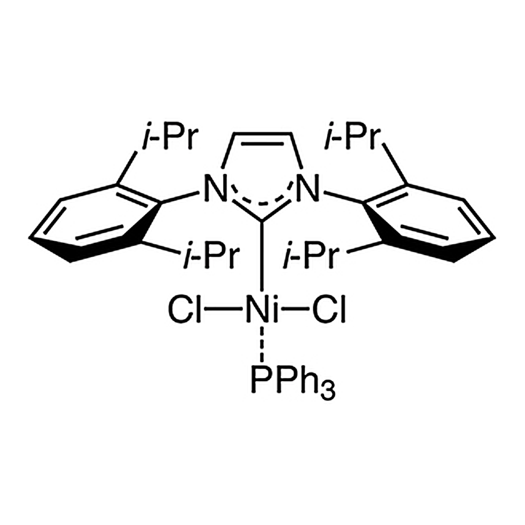 TCI [1,3-Bis(2,6-diisopropylphenyl)imidazol-2-ylidene]triphenylphosphine Nickel(II) Dichloride