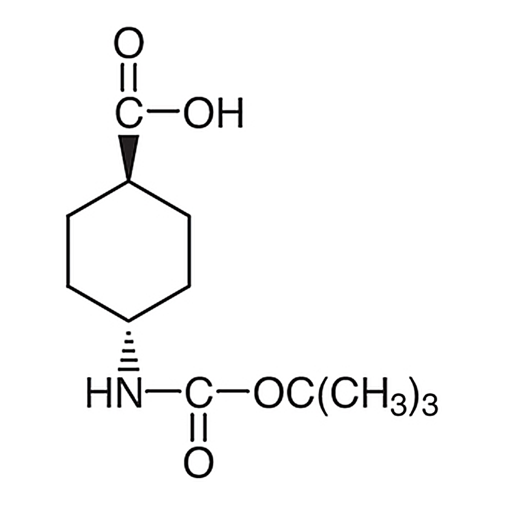 TCI trans-4-(tert-Butoxycarbonylamino)cyclohexanecarboxylic Acid
