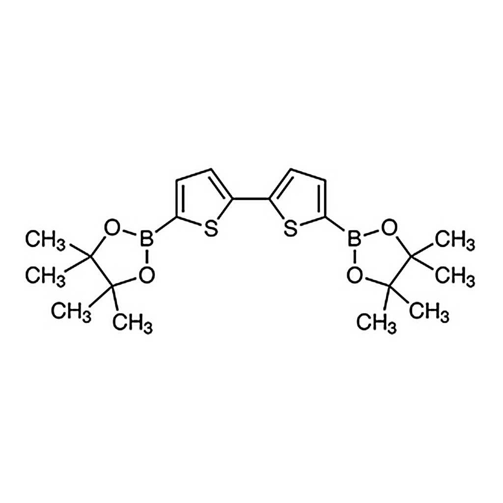 TCI 5,5'-Bis(4,4,5,5-tetramethyl-1,3,2-dioxaborolan-2-yl)-2,2'-bithiophene