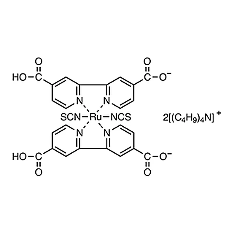 TCI Bis(tetrabutylammonium) Dihydrogen Bis(isothiocyanato)bis(2,2'-bipyridyl-4,4'-dicarboxylato)ruthenium(II)