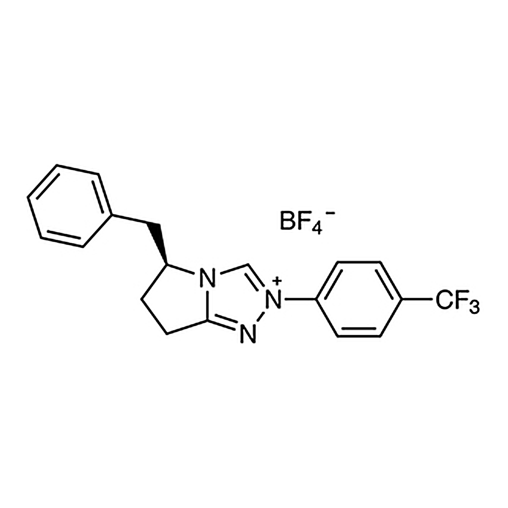 TCI (S)-Benzyl-2-[4-(trifluoromethyl)phenyl]-6,7-dihydro-5H-pyrrolo[2,1-c][1,2,4]triazolium Tetrafluoroborate