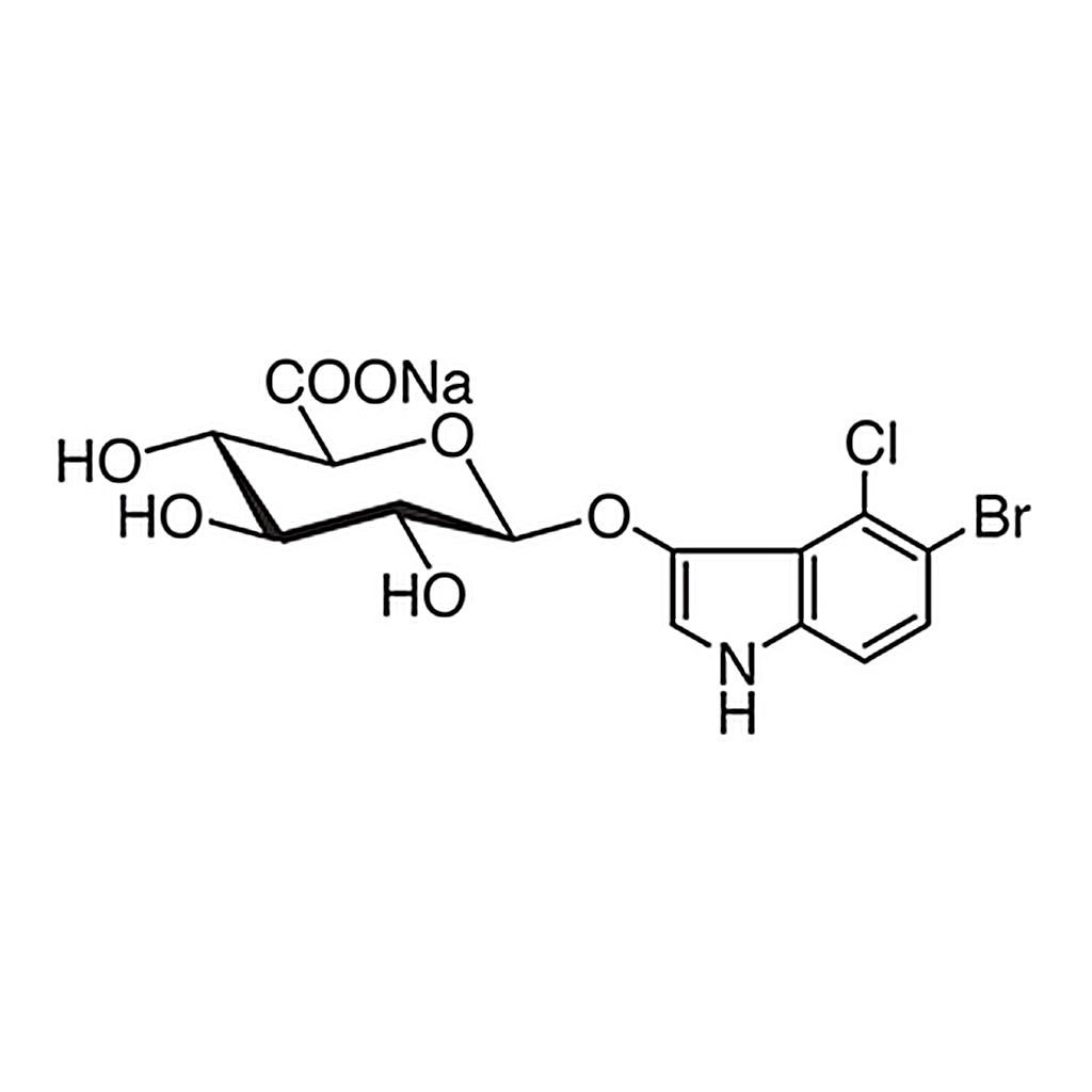 TCI 5-Bromo-4-chloro-3-indolyl β-D-Glucuronide Sodium Salt [for Biochemical Research]