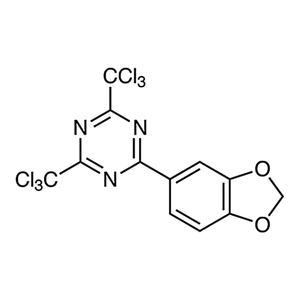TCI 2-(1,3-Benzodioxol-5-yl)-4,6-bis(trichloromethyl)-1,3,5-triazine