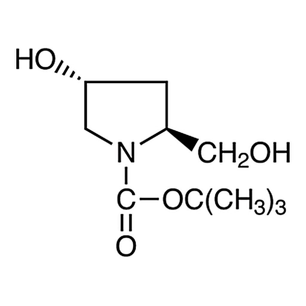 TCI (2S,4R)-1-(tert-Butoxycarbonyl)-4-hydroxy-2-(hydroxymethyl)pyrrolidine