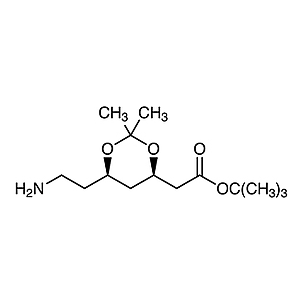TCI tert-Butyl 2-[(4R,6R)-6-(2-Aminoethyl)-2,2-dimethyl-1,3-dioxan-4-yl]acetate