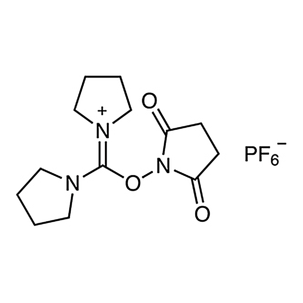 TCI N,N,N',N'-Bis(tetramethylene)-O-(N-succinimidyl)uronium Hexafluorophosphate