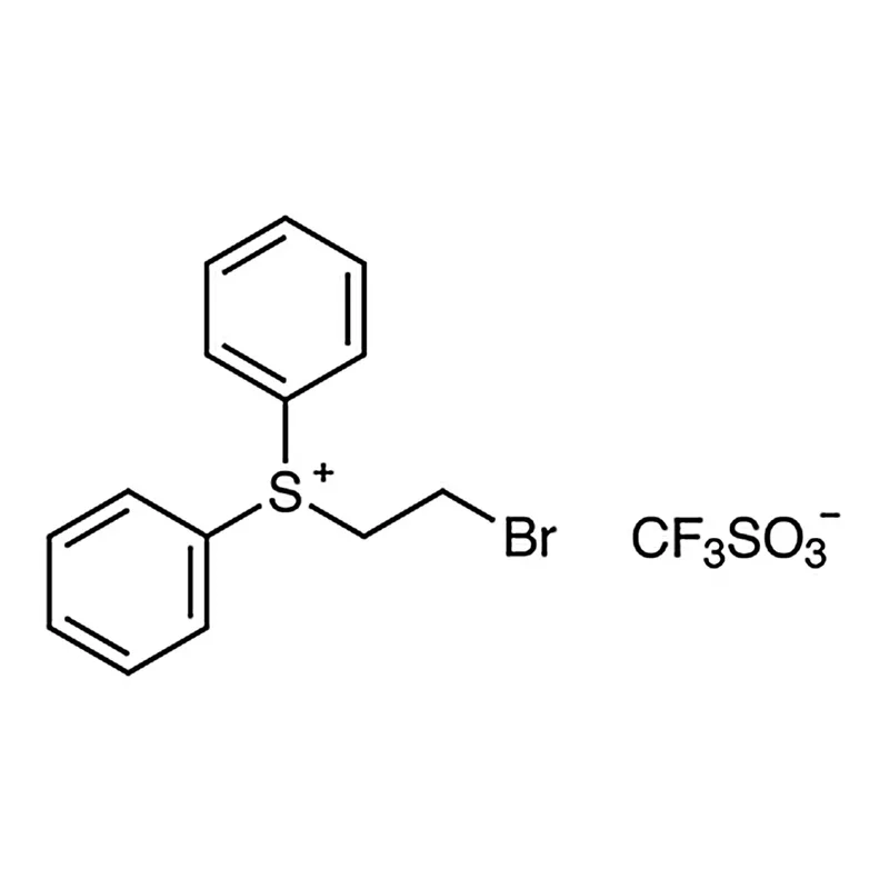 TCI (2-Bromoethyl)diphenylsulfonium Trifluoromethanesulfonate