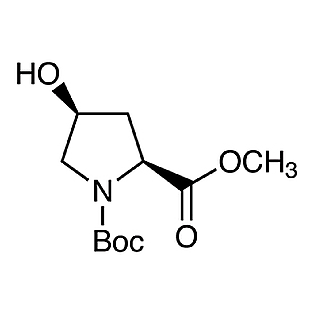 TCI N-(tert-Butoxycarbonyl)-cis-4-hydroxy-L-proline Methyl Ester