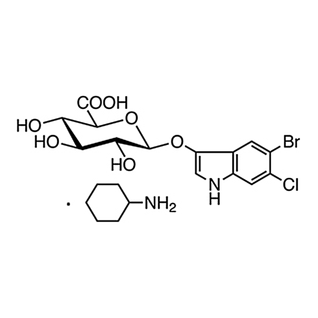TCI 5-Bromo-6-chloro-3-indolyl β-D-Glucuronide Cyclohexylammonium Salt [for Biochemical Research]