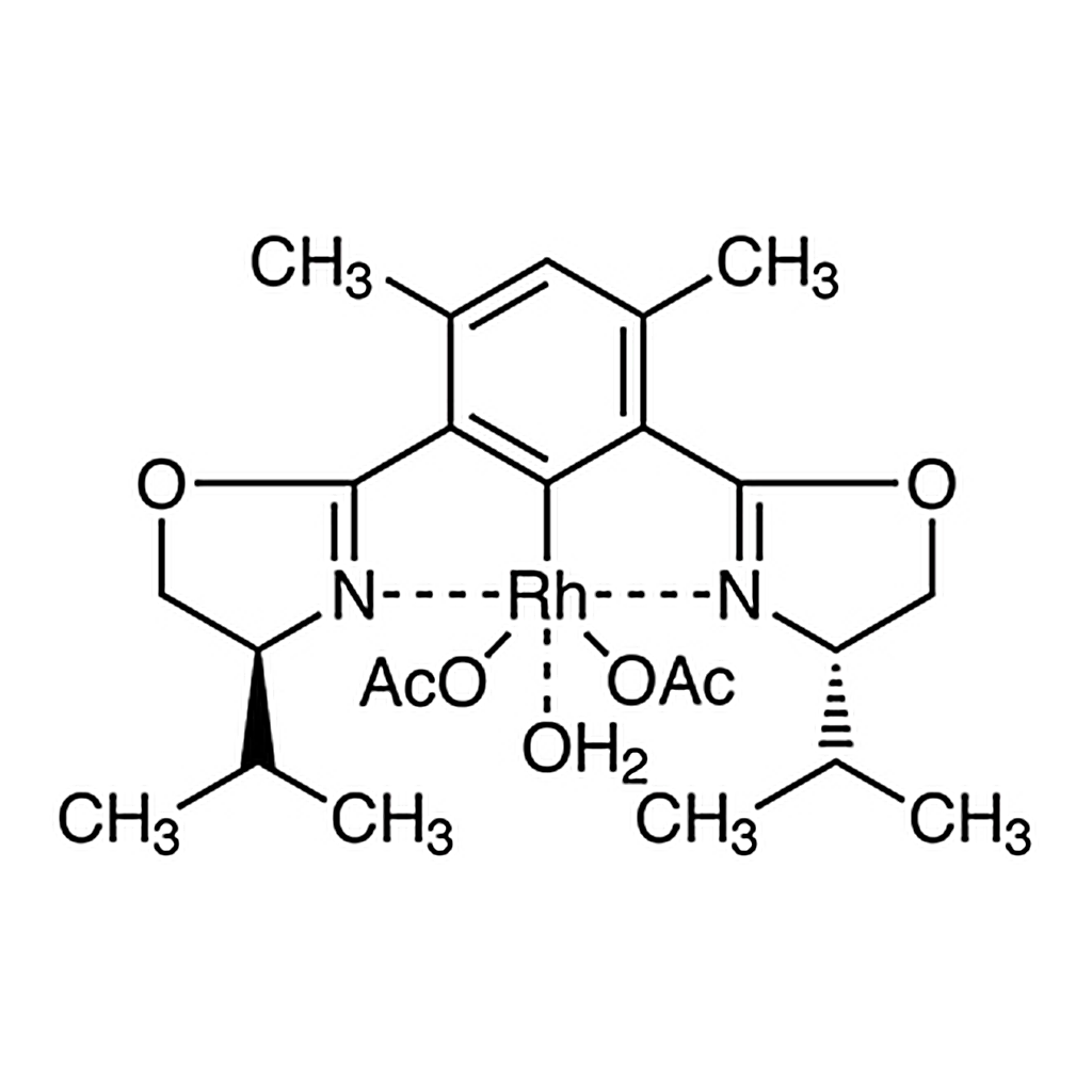 TCI Bis(acetato)aqua[(S,S)-4,6-bis(4-isopropyl-2-oxazolin-2-yl)-m-xylene]rhodium