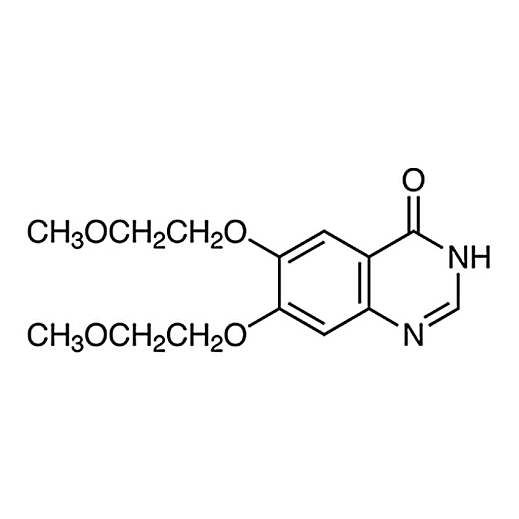 TCI 6,7-Bis(2-methoxyethoxy)-3H-quinazolin-4-one