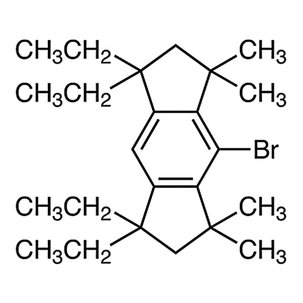 TCI 4-Bromo-1,1,7,7-tetraethyl-1,2,3,5,6,7-hexahydro-3,3,5,5-tetramethyl-s-indacene