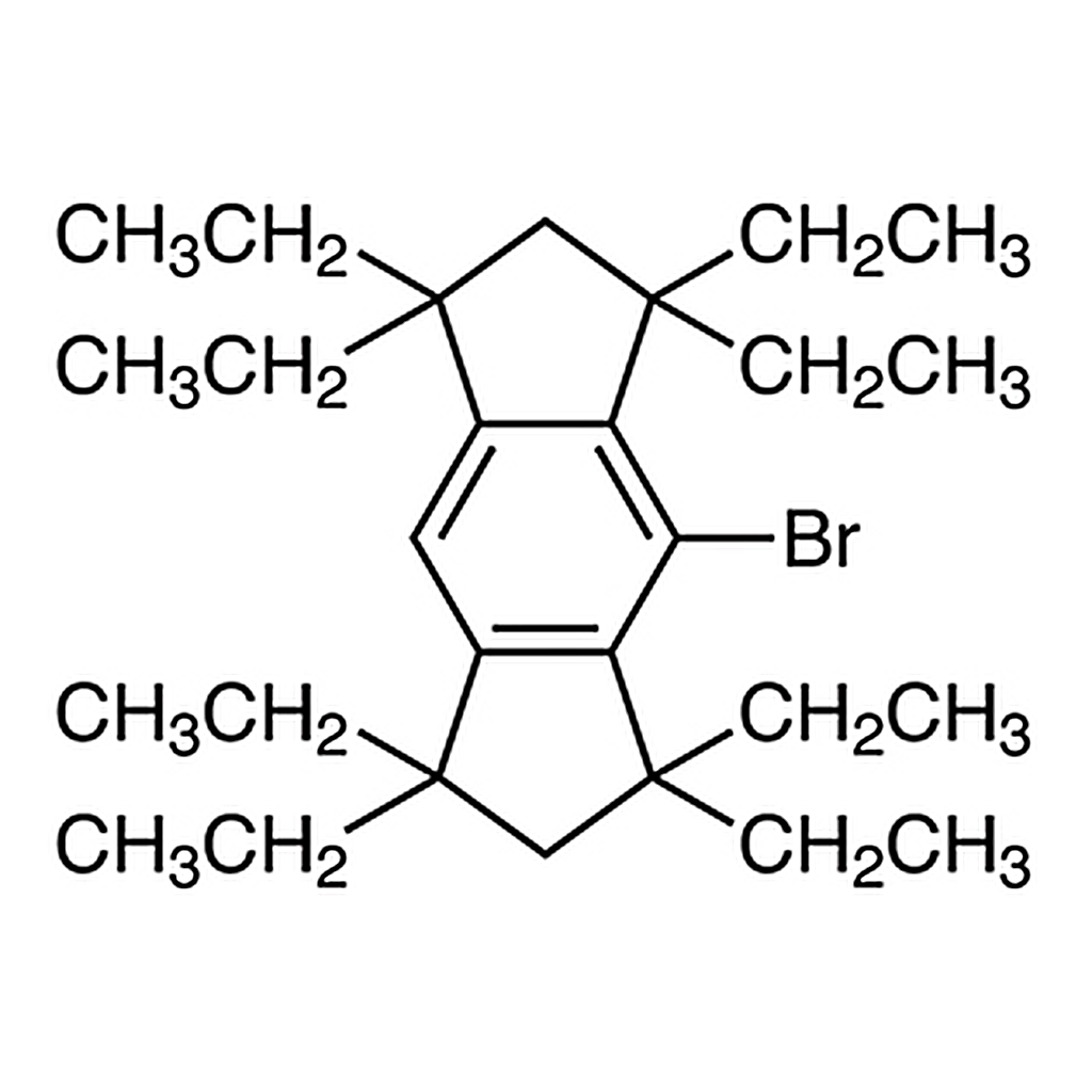 TCI 4-Bromo-1,1,3,3,5,5,7,7-octaethyl-1,2,3,5,6,7-hexahydro-s-indacene