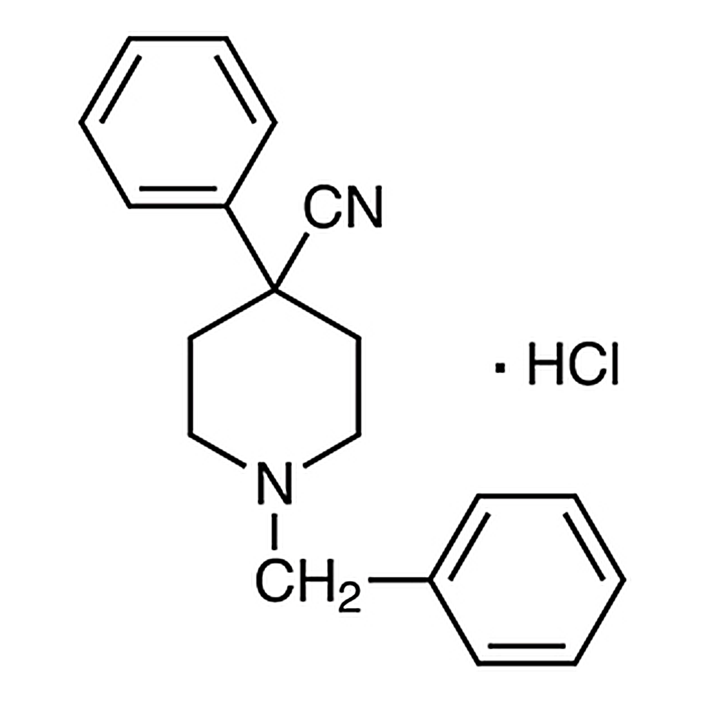 TCI 1-Benzyl-4-cyano-4-phenylpiperidine Hydrochloride